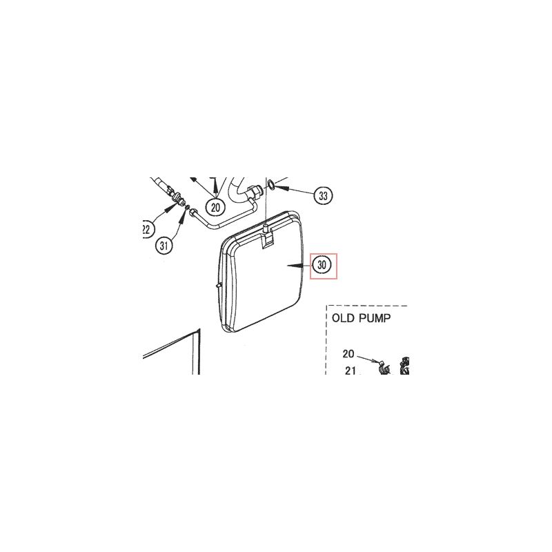 VASE D'EXPENSION 4SW07216 1 DAIKIN Ref: 5002036