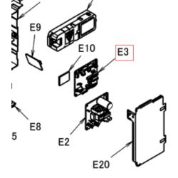 PCB ASSY (CONTROL) DAIKIN Ref: 5042797
