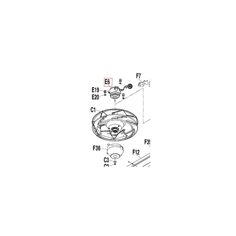 DC FAN MOTOR DAIKIN Ref: 2400466