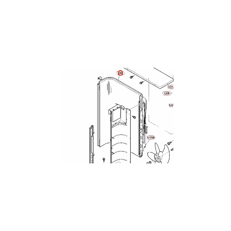 ECHANGEUR EXTERIEUR HITACHI Réf:E01163