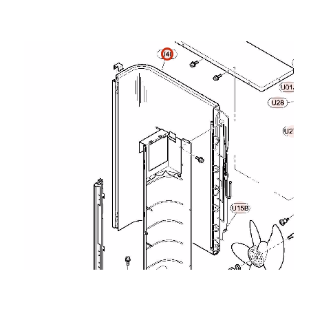 ECHANGEUR EXTERIEUR HITACHI Réf:E01163