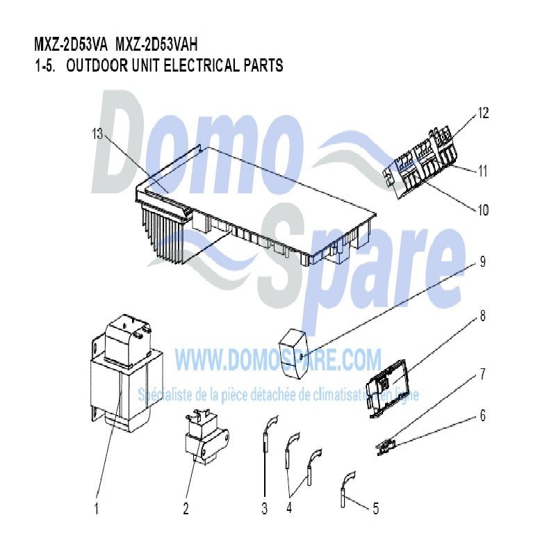PLATINE INVERTER MITSUBISHI Réf: E22R33451
