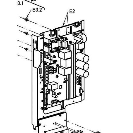 PCB ASSYEC13039 29 (D) DAIKIN Ref: 5043785