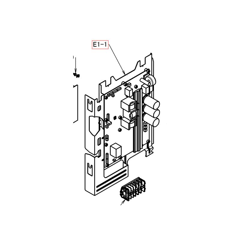 PCB ASSY EC20005 8 (D) DAIKIN Ref: 5044992