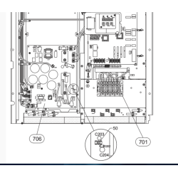 PLATINE INVERTER TOSHIBA Réf: 43T6W892