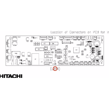 PLATINE DE COMMUNICATION HITACHI Réf:E01688