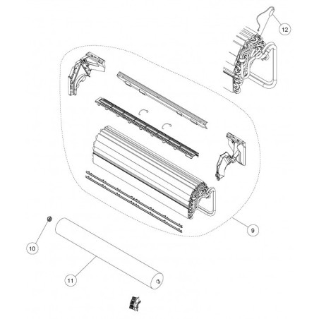 Sonde évaporateur ASYA24LCC Atlantic