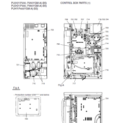 PLATINE VENTILATION MITSUBISHI Réf: R63Y74281 2