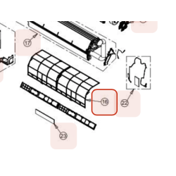 PLATINE DE REGULATION  HITACHI Réf: PMKXJ25RHAER01