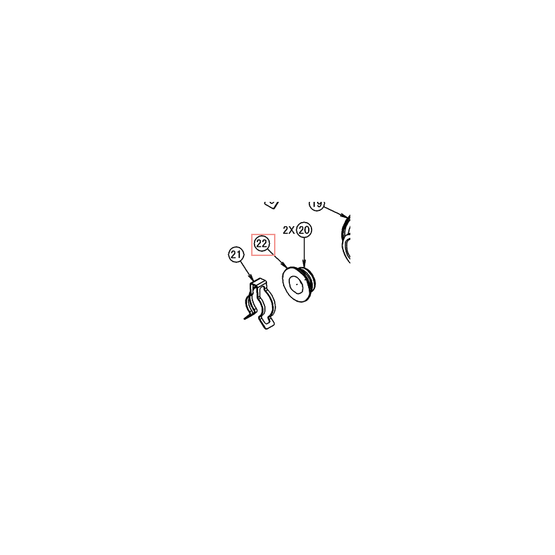 BOUCHON LAITON 3PW60909 DAIKIN Réf : 5004402