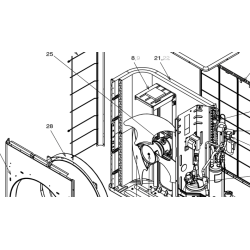 MOTEUR DE VENTILATION TOSHIBA Réf: 43T60442