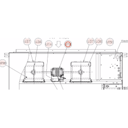 MOTEUR DE VENTILATION HITACHI Réf:E02666