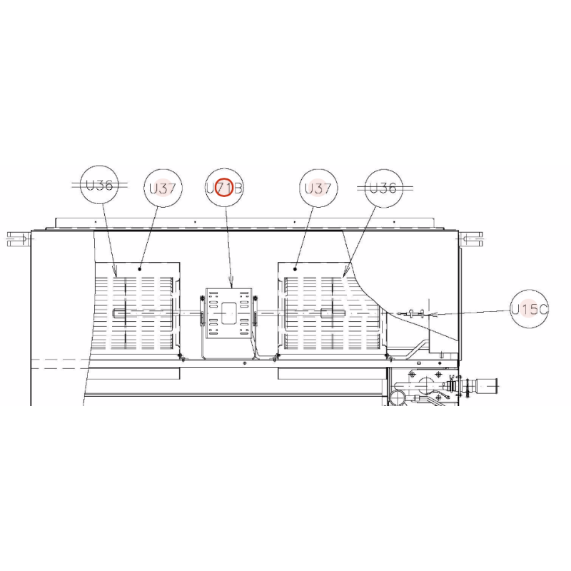 MOTEUR DE VENTILATION GAINABLE HITACHI Réf : E02965