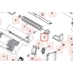 MOTEUR DE VENTILATION HITACHI Réf:HWRAKDJ18PHAEA04