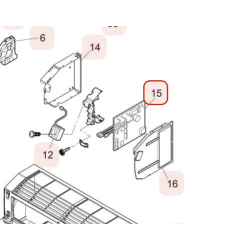 PLATINE DE CONTROLE HITACHI Réf: HWRAK35PEDA01