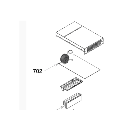 PLATINE DE REGULATION TOSHIBA Réf: 43TNV385