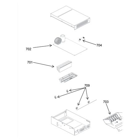 PLATINE DE REGULATION TOSHIBA Réf: 43TN9487