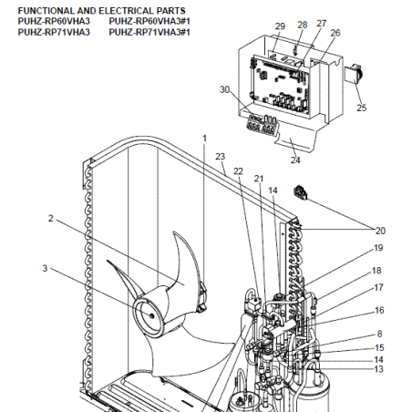 MOTEUR DE VENTILATION MITSUBISHI Réf: R01C00221