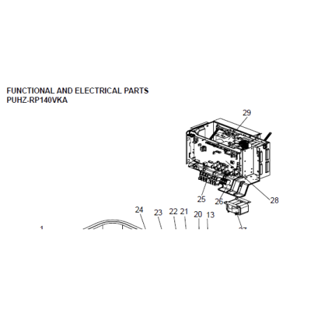 PLATINE DE CONTROLE MITSUBISHI Réf: T7WSE0315