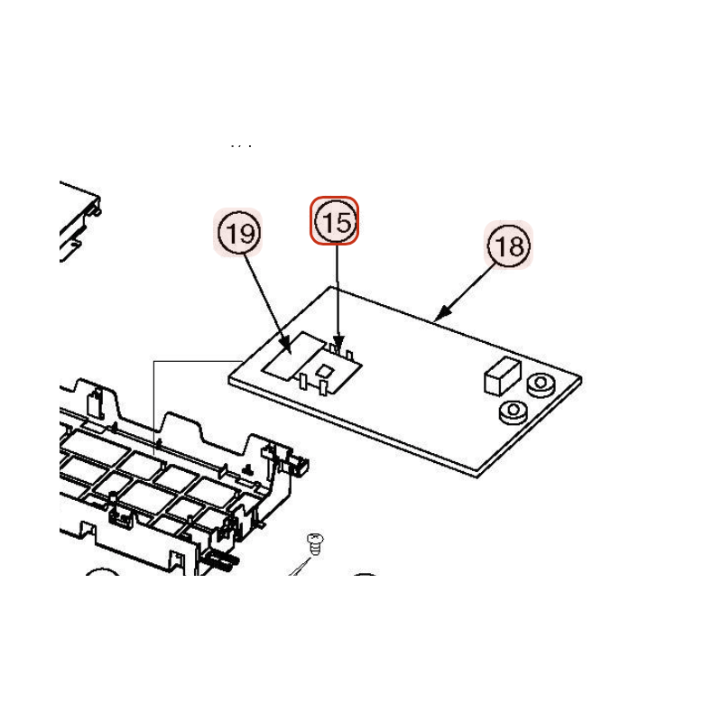PLATINE PCB HITACHI Réf :PMRAM35QH5S02