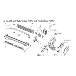MOTEUR DE BALAYAGE MITSUBISHI Réf: E2294B303 2