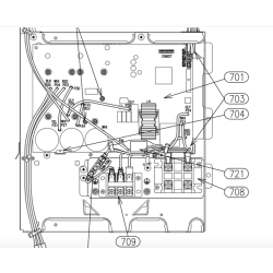 PLATINE  INVERTER TOSHIBA Réf 43TNV329