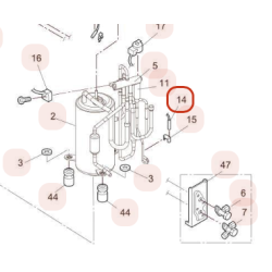 SONDE EXTERIEURE HITACHI Réf : HWRAM110NP5EA23