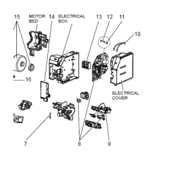 PLATINE DE CONTROLE MITSUBISHI Réf: E220N2452