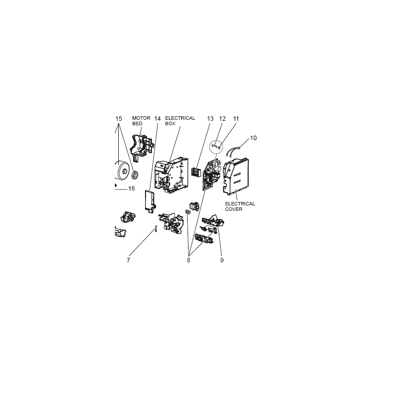 PLATINE DE CONTROLE MITSUBISHI Réf: E220N2452