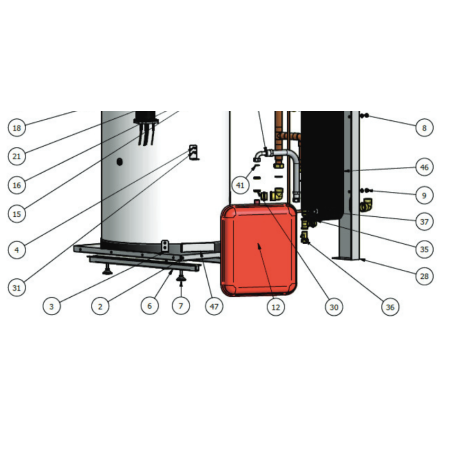 VASE D EXPANSION 12 LITRES AJTECH Réf :902000253