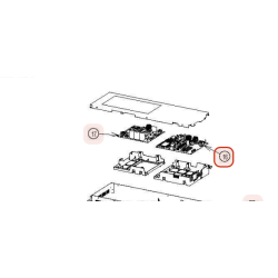 PLATINE DE REGULATION PWB HITACHI Réf: PMRAM90NYP5BS01