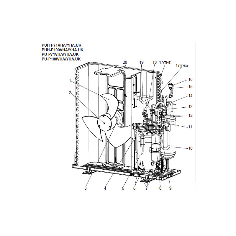 MOTEUR DE VENTILATION MITSUBISHI Réf: S70E50763