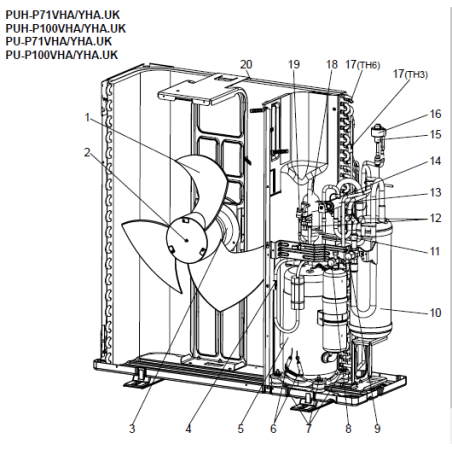 MOTEUR DE VENTILATION MITSUBISHI Réf: S70E50763