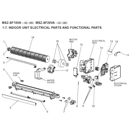 PLATINE DE REGULATION MITSUBISHI Réf : E229M9452