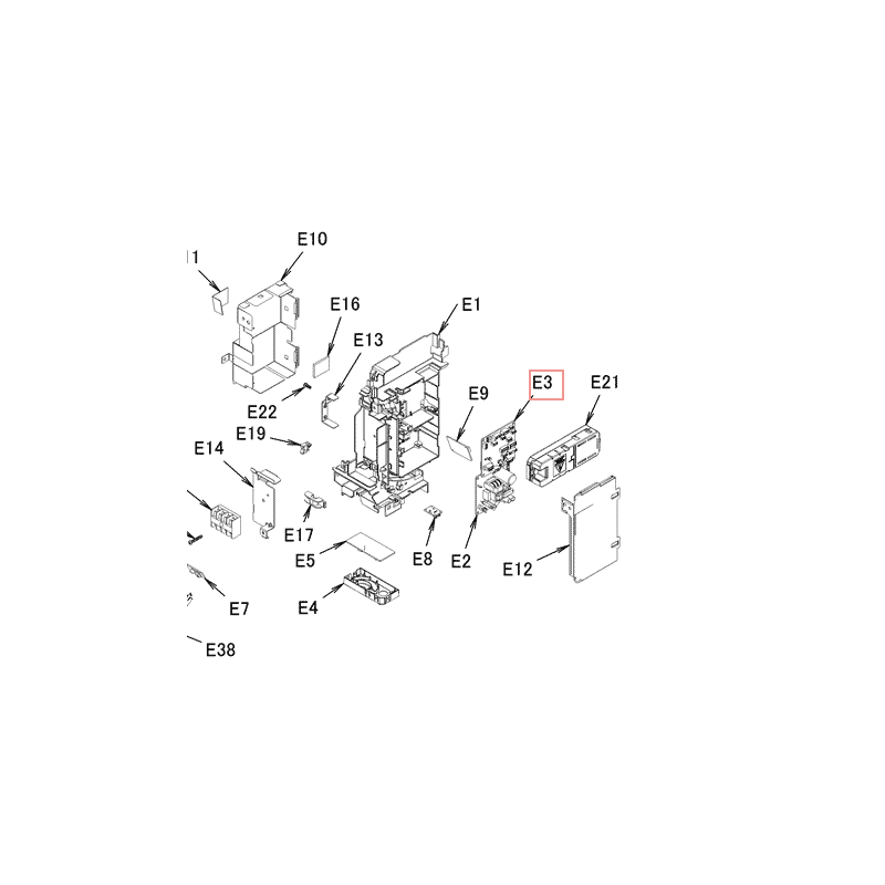 PLATINE DE CONTROLE DAIKIN Réf: 5047447