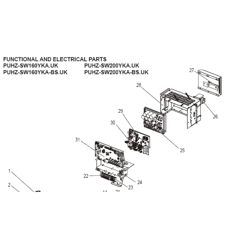 PLATINE DE PUISSANCE INVERTER MITSUBISHI Réf: S70E45313