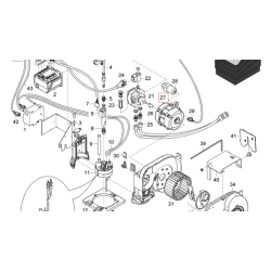 MOTEUR DE VENTILATION DE BRULEUR ROTEX  Ref: 5013299 2