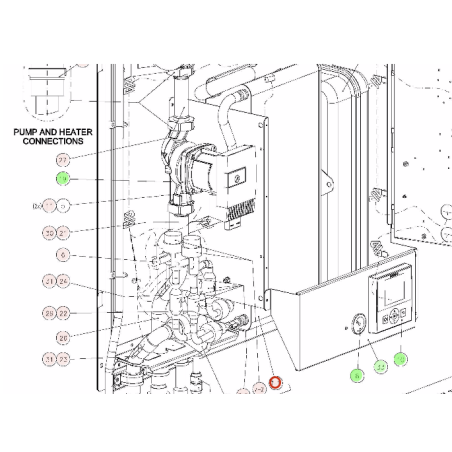 ECHANGEUR GAZ EAU PAC HITACHI Réf: E02773