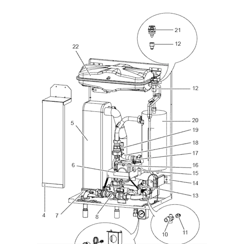 VANNE FILTRE MITSUBISHI Réf: S70C10450