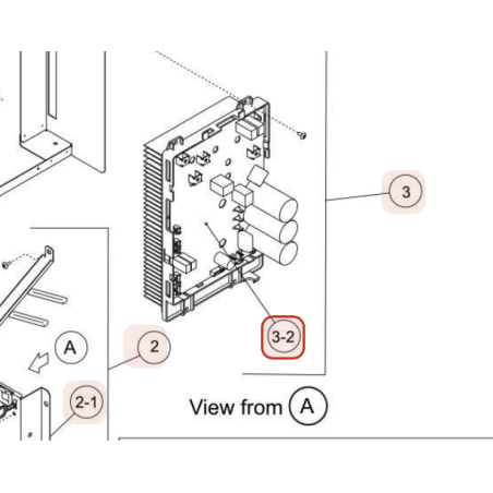 PLATINE INVERTER HITACHI Réf: E03974