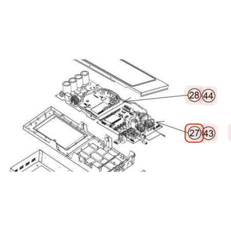 PLATINE  PWB MAIN  HITACHI Réf:  PMRAM70NP4BS01