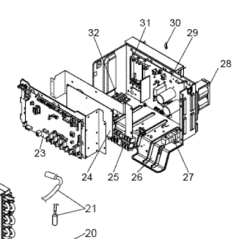 PLATINE DE CONTROLE MITSUBISHI Réf: S70E49315 2