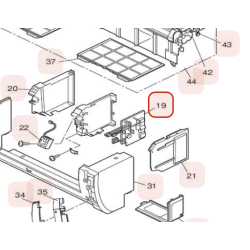 PLATINE DE CONTROLE HITACHI Réf: HWRAK35PSESA01