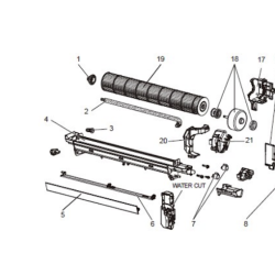 VOLET DE BALAYGE MITSUBISHI Réf: E2231D041