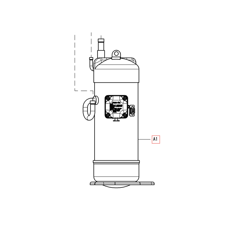 COMPRESSEUR  JT106KDDM@SP DAIKIN Ref: 5023115