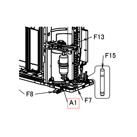 COMPRESSEUR  2YC71DYD C DAIKIN Ref: 5018853