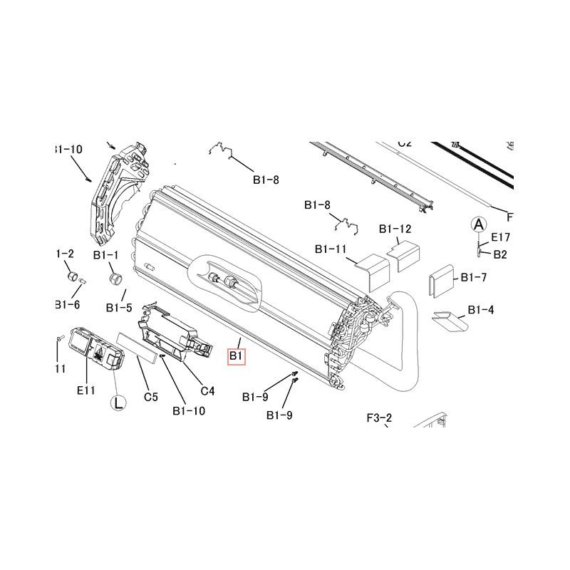 ECHANGEUR INTERIEUR  DAIKIN Ref: 5038737