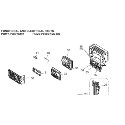PLATINE DE CONTROLE MITSUBISHI Réf: T7WM36315