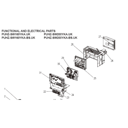 PLATINE DE PUISSANCE INVERTER MITSUBISHI Réf: E2207R451