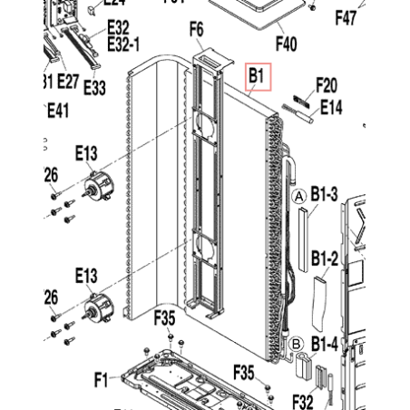 ECHANGEUR 2P334641 1 DAIKIN Ref: 4013051